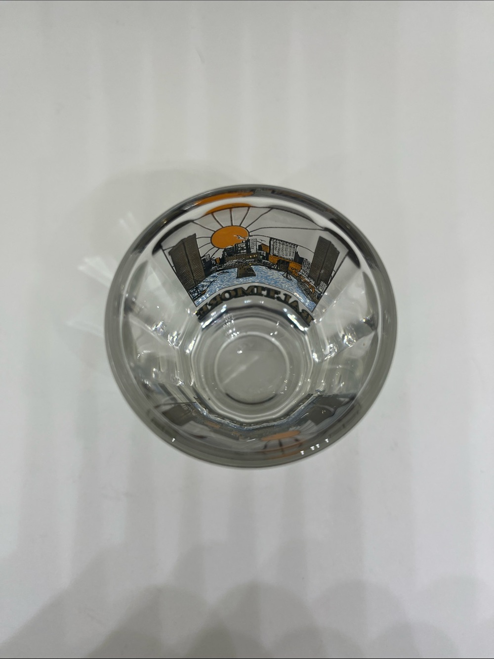 Baltimore Souvenir Shot Glass with Cityscape - Picture 2 of 4